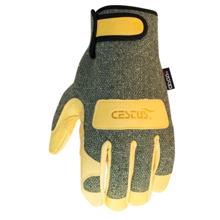 Cestus TIG Welding Gloves with Flame Resistant Fabric, M, PR 7056-M